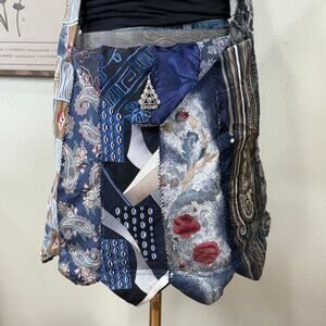 Eagle Paisley Tie Crossbody Bag Alt Indie Sleaze Rockstar Girlfriend Grunge